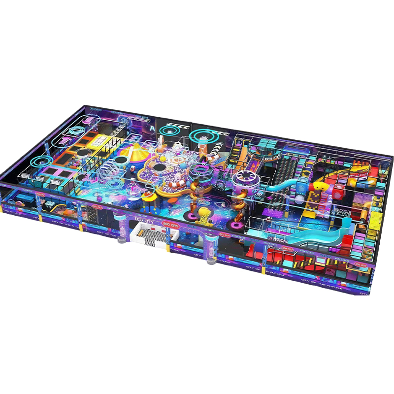 1800m2 Cyberpunk Indoor Playground