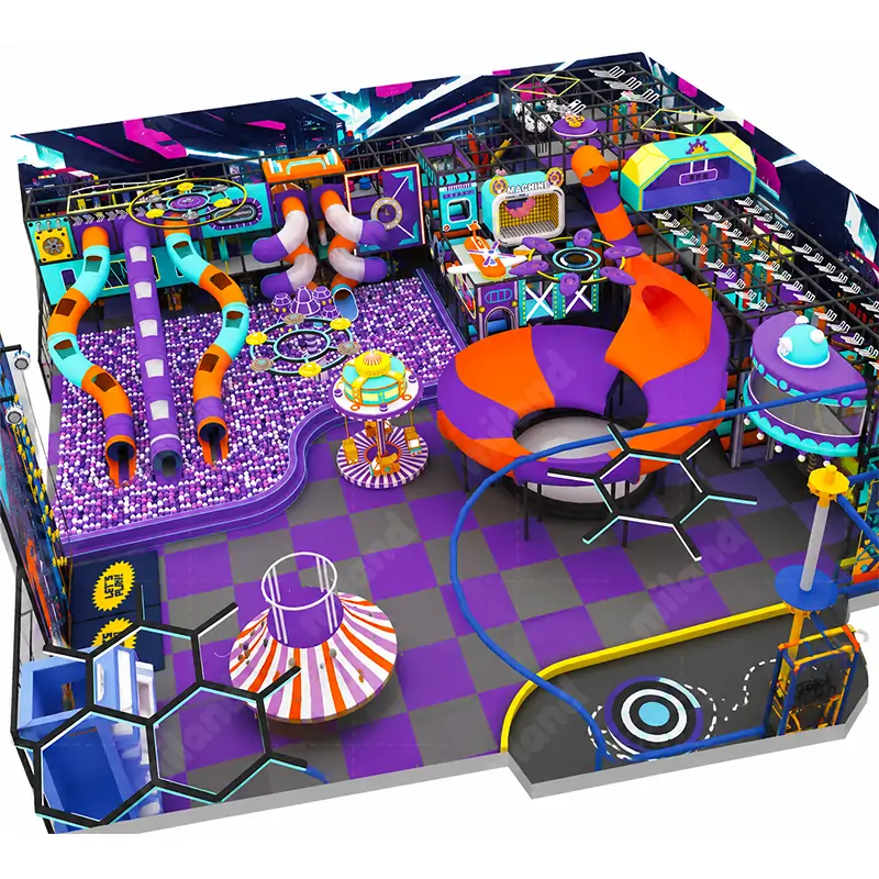 600m2 Slide Indoor Playground