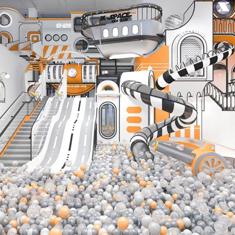 630m2 Construction Industry Indoor Playground