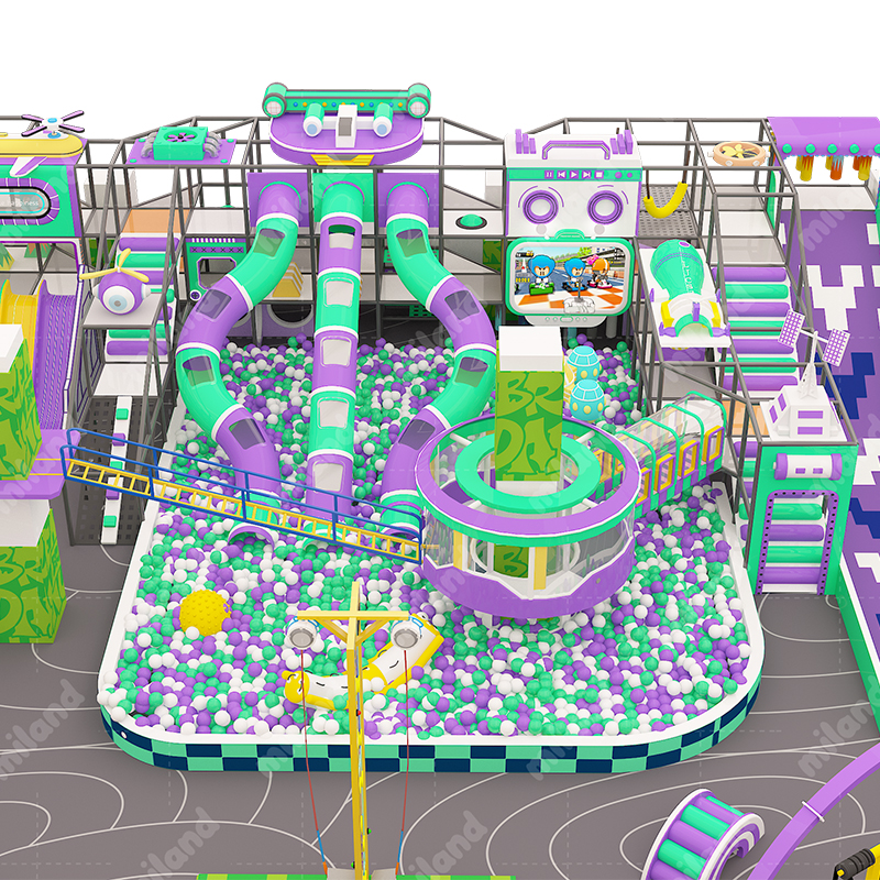 900m2 Slide World Indoor Playground